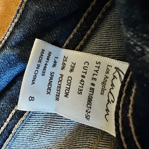 Like new size 8 KanCan 30 waist jeans - Picture 8 of 9